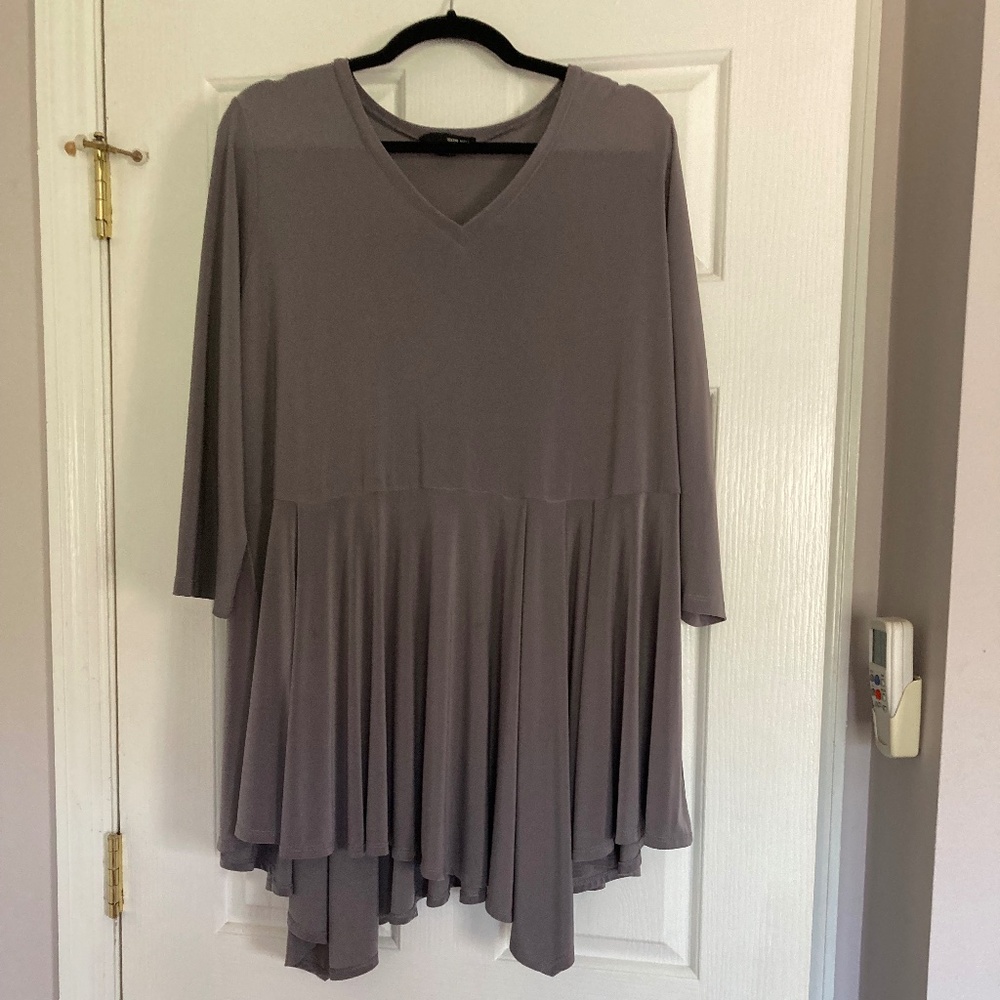 Sun Kim Lagenlook Flowy Tunic